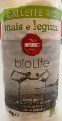 Bio Lufe Gallette Bio Mais e Legumi