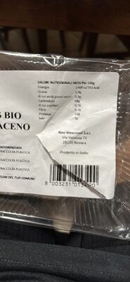 CRACKERS BIO GRANO SARACENO