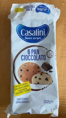 6 pan cioccolato