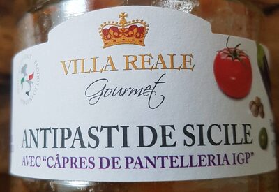 Antipasti de Sicile front packaging
