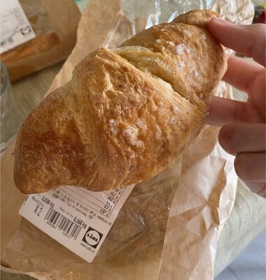 Croissant alla crema con lievito madre