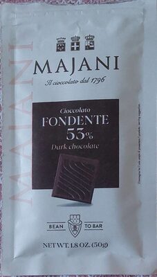 Cioccolato fondente front packaging