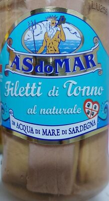 Filetti di tonno al naturale front packaging