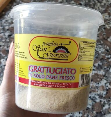 Grattugiato di solo pane fresco panificio San Giovanni