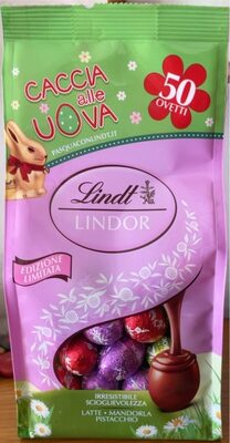 Ovetti di cioccolato front packaging