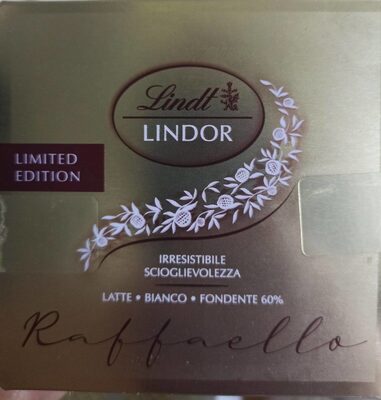 Lindor Raffaello front packaging