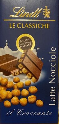Latte nocciole front packaging