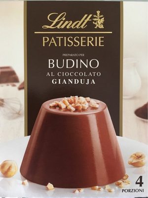 Budino al cioccolato gianduja front packaging