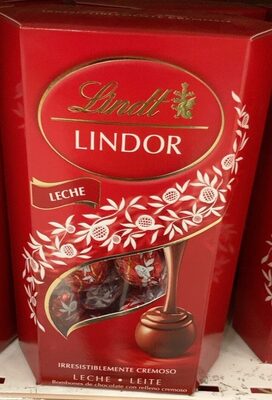 Bombones Lindor Cornet Leche front packaging