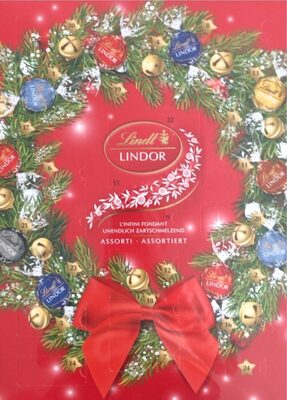 Lindor Calendrier de L’avent front packaging