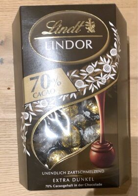 Lindt- lindor cioccolatini fondente