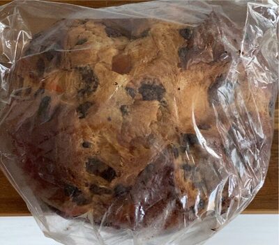 Panettone con gocce di cioccolato fondente