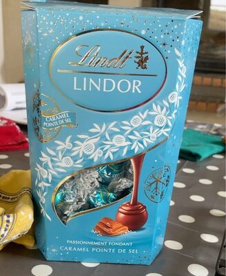 Lindor caramel pointe de sel