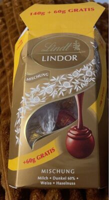 Lindor Mischung front packaging