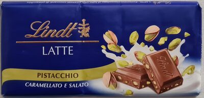 cioccolato al latte con pezzetti croccanti al pistacchio