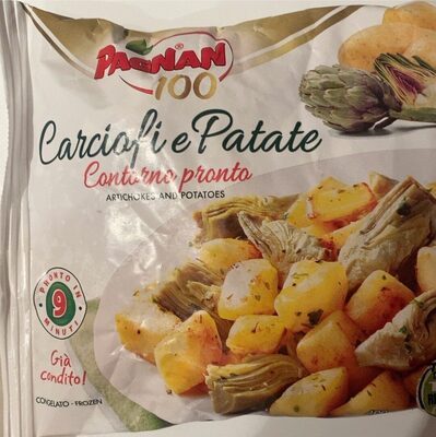 Surgelato patate e carciofi