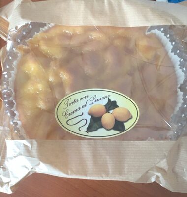 Torta con crema al limone