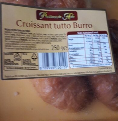 Croissant tutto burro