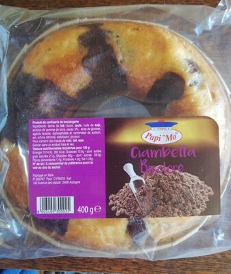 Ciambella variegata al cacao