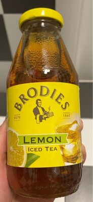 Lemon iced tea front packaging