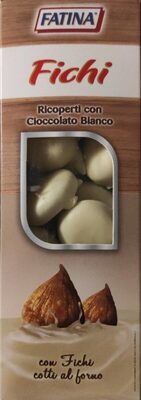 Fichi ricoperti con cioccolato bianco