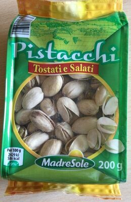 Pistacchi tostati e salati