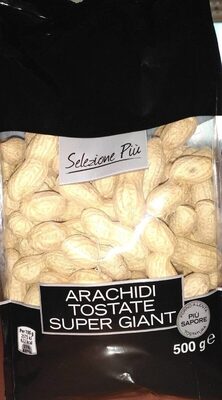 Arachidi tostate super giant front packaging