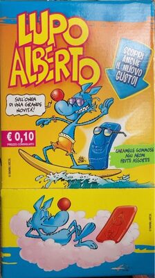 Caramelle lupo alberto front packaging