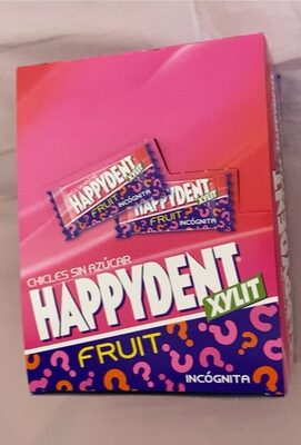 Chicles Happydent Fruit xylit