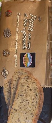 Pane con semi di lino e girasole