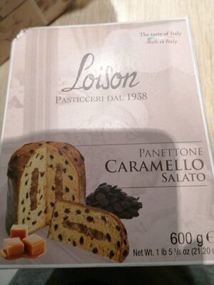 Panettone caramello salato