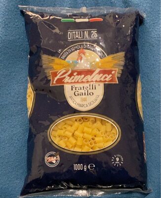 Ditali n.25 front packaging