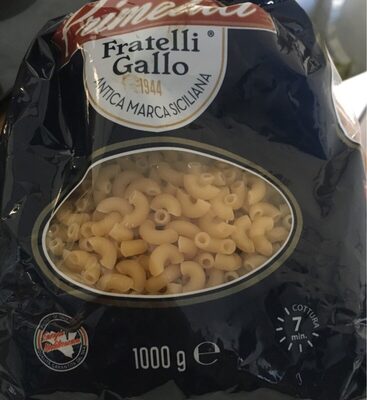 Pâtes front packaging