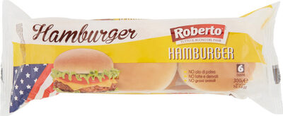Hamburger front packaging