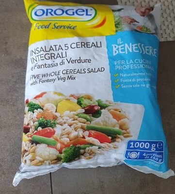 Insalata 5 cereali integrali front packaging