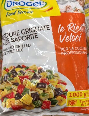 Verdure grigliate front packaging