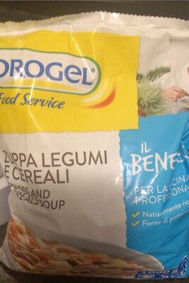 Zuppa legumi e cereali front packaging