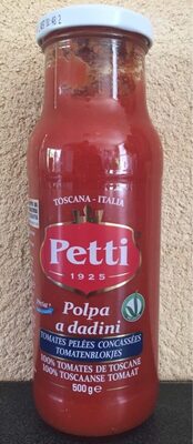 Polpa a dadini- tomates pelées concassées