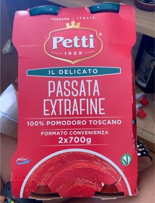 Passata exstrafine front packaging