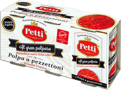 Polpa a pezzettoni 3x400gr