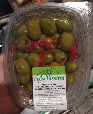 Olives Vertes Géantes Dénoyautées à la Paysanne