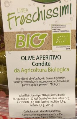 Olive Aperitivo condite