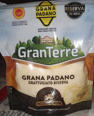 Grana padano stravecchio riserva grattugiato