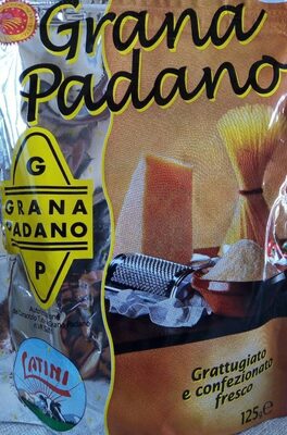 Grana padano front packaging