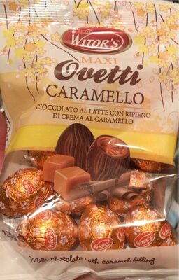 Maxi Ovetti caramello front packaging