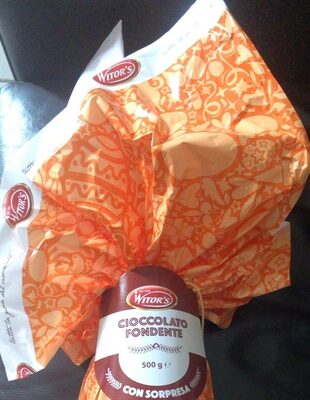 Witor’s cioccolato fondente front packaging