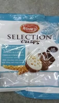 Cioccolato al latte con ripieno cremoso a latte e cereali