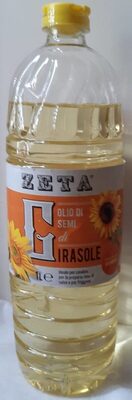 Olio di semi di girasole front packaging