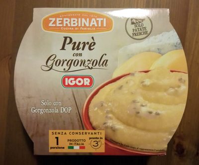Purè con Gorgonzola IGOR