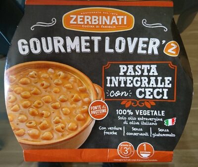 Pasta integrale con ceci